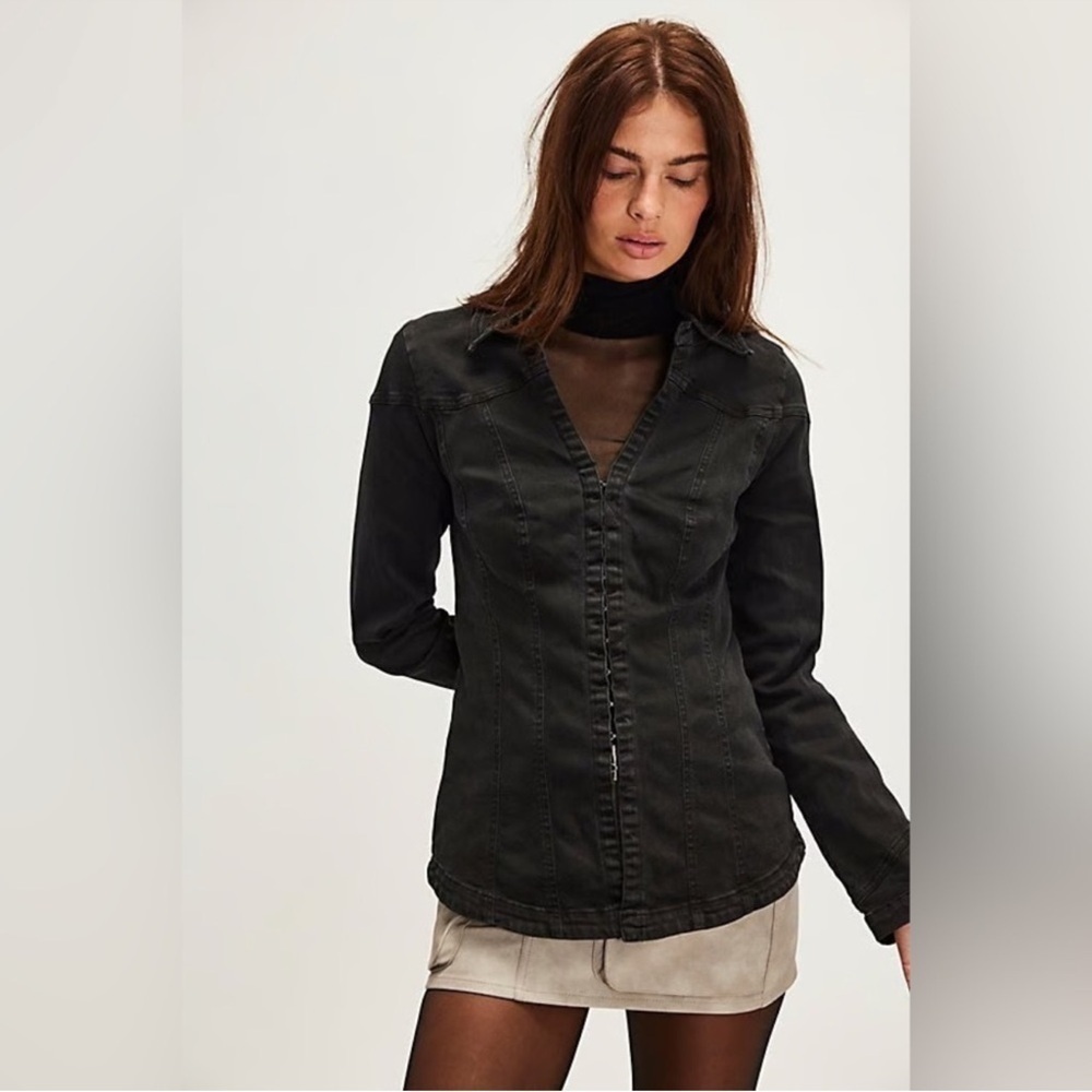 NWOT free people Kenny Slim Tunic - Picture 1 of 16